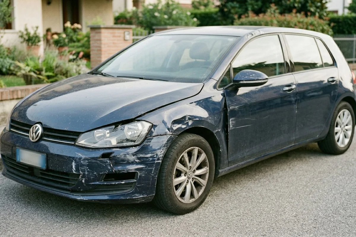 Prima: Riparazione Paraurti Volkswagen Golf