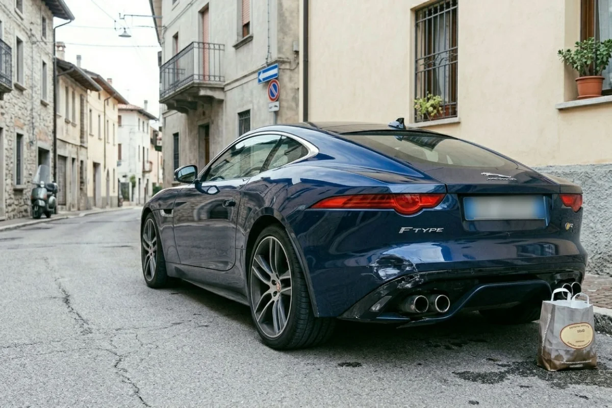 Prima: Riparazione Paraurti Jaguar F-Type